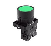Pulsante di ripristino automatico da 22 mm Interruttore pulsante di arresto avvio con il simbolo della freccia XB2 Flat Touch 1NC / 1NO Serie di pulsanti di commutazione Componenti elettronici (Size