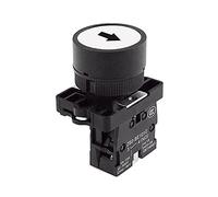 Pulsante di ripristino automatico da 22 mm Interruttore pulsante di arresto avvio con il simbolo della freccia XB2 Flat Touch 1NC / 1NO Serie di pulsanti di commutazione Componenti elettronici (Size