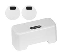 Pulsante di scarico automatico per WC a induzione, pulsante di lavaggio esterno in ABS per una facile installazione e risparmio idrico per l'igiene del bagno