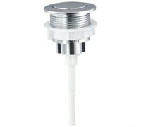 Pulsante di scarico del WC, parte di ricambio per serbatoio dell'acqua a filo singolo, accessori di ricambio per pulsante di scarico WC a testa rotonda, pulsante per la riparazione del serbatoio