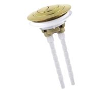 Pulsante di scarico for WC a doppio pulsante 38:48:58 mm con due aste for accessori di ricambio for cassetta di scarico Closestool(Gold)