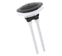 Pulsante di scarico for WC a doppio pulsante 38:48:58 mm con due aste for accessori di ricambio for cassetta di scarico Closestool(Black)