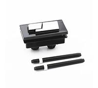 Pulsante di scarico per cassetta WC, Pressa manuale Pulsante WC in plastica ABS Interruttore di scarico quadrato for serbatoio 'acqua 6,5X3,1 cm Accessori, FL21007