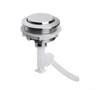 Pulsante di scarico singolo per serbatoi WC standard con apertura da 50 mm e corpo in ABS resistente per prestazioni stabili