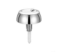 Pulsante di scarico WC di ricambio per Optima 49, pulsante per cassetta cassetta ABS, attuatore a doppia valvola di scarico, riparazione moderna e minimalista del bagno (con supporto)