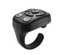 Pulsante di scatto BT wireless Mini anello per la punta delle dita Telecomando per selfie con telefono Autoscatto