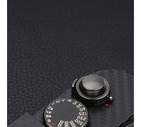 Pulsante di scatto in metallo per Fujifilm X-E1 X-E2 X-E2S X-E3 X-T2 X-T3 X-T10 X-T20 X-Pro1 X-Pro2 X100 X100T X100S X100F e M1 M2 M3 M6 M7 M8 M9 M10 M-E M-P MB. 9-P M-A Superficie convessa Grigio