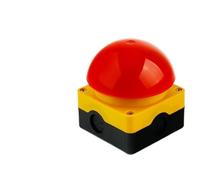 Pulsante di tocco manuale, pedale, interruttore superiore del ginocchio con ripristino automatico, arresto di emergenza emisferico rosso, nero, giallo, verde,(Green)