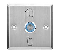 Pulsante di Uscita della Porta - Interruttore di Rilascio Porta in Acciaio Inossidabile, Uscita interruttore per Sistema di Controllo Accessi Porta