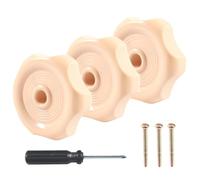Pulsante di ventilazione RV, pulsante finestra RV - Manopola per manovella di ventilazione del rimorchio 'albero da 1 pollice | 2-1/4 pollici di diametro, sostituzione interna con viti, accessori