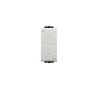 Pulsante Doppio 10a No Interbloccato Light BTICINO N4037 Pulsante Doppio 10a No