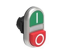 Pulsante Doppio Raso/Sporg.V/R+Indicatore Luminoso I-O ( LOVATO cod. LPCBL7223 )