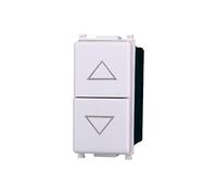 Pulsante Doppio Saliscendi, Compatibile Con Vimar Plana (1 Pezzo)
