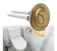 Pulsante doppio scarico facile installazione per copri serbatoio wc per misure 3