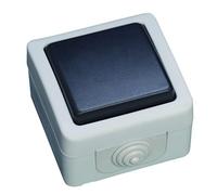 Pulsante economico a tenuta stagna, impermeabile, ideale per esterni e applicazioni industriali, garantisce durata e funzionalità.