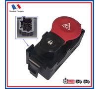 Pulsante Fari Di Emergenza Blocco Porte Previsto Per Kangoo 2 II Clio 3 Modus