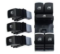 Pulsante Finestrino Auto Per Golf MK5 6 Per Jetta B6 Per Rabbit Per Touran 5ND 959 857 5ND 959 855 Set Controllo Alzacristalli Elettrici Interruttore Pulsante