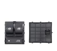 Pulsante Finestrino Dell'auto Per Citroen Per Jumper 2006 2007 2008 2009 2010 2011 2012 2013-2016 Interruttore Triplo Pulsante Alzacristallo Elettrico Auto 735487419 735421419(Nero)