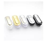 Pulsante for WC con Sedile Ovale, Serbatoio dell'Acqua for Fossa accovacciata, Accessori for Interruttore di Scarico, Pulsante di Scarico dell'Acqua(C Gold)
