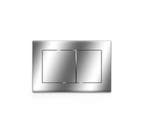 Pulsante for WC in ABS a doppio scarico, meccanico, sottile, nascosto, for WC a parete, bagno