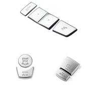 Pulsante Freno Mano Compatibile Con F10 F01 F07 F01 F02 F12 Interni Auto Start Stop Freno A Mano Motore Pulsante H Automatico Rivestimenti Adesivi LHD Pulsante Interruttore Di Parcheggio
