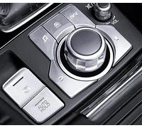 Pulsante Freno Mano Compatibile Con Mazda 3 Per Axela CX-4 CX-3 CX-5 Car Styling LHD Freno A Mano Freno Di Stazionamento Auto Hold Pulsante Multimediale Copertura Telaio Trim Adesivo