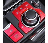 Pulsante Freno Mano Compatibile Con Mazda 3 Per Axela CX-4 CX-3 CX-5 Car Styling LHD Freno A Mano Freno Di Stazionamento Auto Hold Pulsante Multimediale Copertura Telaio Trim Adesivo