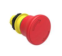 Lovato LPCB6644 pulsante di emergenza a fungo colore rosso diametro 40mm sgancio