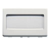 Pulsante Gewiss system portanome 3 moduli bianco GW20024