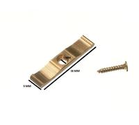 Pulsante Girare Granny Serratura Capanno Chiavistello 38mm Solido Ottone + a