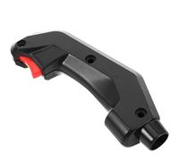 Pulsante Grilletto per Controller di Gioco in Plastico, Montaggio Facile | Compatibile Controller e Joystick, Integrazione , per Sparatutto e Sessioni Prolungate