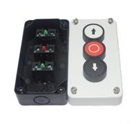 Pulsante impermeabile IP40 in ABS per controllo industriale, 1-4 fori XB2 XAL B324 B334 compatibile, durevole fino a 1 milione di cicli, da -20 °C a 55 °C (A)