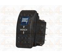 Pulsante, Incasso, Ritorno Automatico, per Verricello, Mulinello, Paranco, 12V -