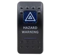 Pulsante Interruttore A Bilanciere 5 Pin E 7 ON OFF ON Per Auto Marine Barche Stile ARB Luci Interne Parti Camper Pulsante Momentaneo (Hazard Warning)