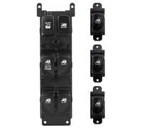 Pulsante interruttore alzacristalli elettrico auto compatibile con Dodge Attitude Hyundai Accent Brio Super Pony Verna 2007-2010(A Set)