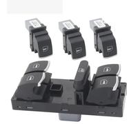 Pulsante interruttore alzacristalli elettrico lato guida adatto per VW Touran Tiguan Passat B6 B7 CC Golf Mk5 MK6 Jet(1set)