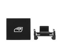 Pulsante interruttore alzacristallo elettrico lato conducente, materiale ABS, resistente ai graffi e alla polvere, nero - Installazione semplice, prestazioni migliorate, uso lato (Nero opaco)