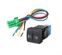 Pulsante interruttore auto per fendinebbia e faro di alimentazione per Toyota LC300 Prado applicazioni portellone (B)