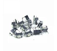 Pulsante interruttore di alimentazione 20/50 pezzi Interruttore tattile a pressione laterale 3 * 6 * 4,3 mm / 3 * 6 * 5 mm con staffa Interruttori a pulsante tattili Micro interruttore 3x6x5mm ( Color