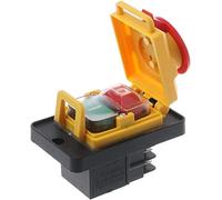 Pulsante interruttore di alimentazione KJD12 250V 4- PIN AVVIO STOP NO Volt Rilascio Switch Nvr Comune alle macchine for legno e metallo