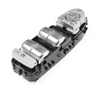 Pulsante interruttore di controllo principale alzacristalli elettrico compatibile con Mercedes Benz C400 2015 C43 AMG 2017-2020 2059056811(Black)