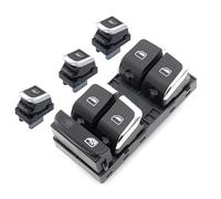 Pulsante Interruttore Elettrico Alzacristalli Elettrico Cromato Per A4 S4 Q5 B8 Allroad 8KD959855A 8KD959851A 8K0959851F Interruttore Finestra Auto(1 Set)