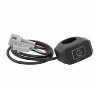 Pulsante Interruttore Fari, Materiale ABS Resistente, Sostituzione Interruttore Fari Moto per SUR-RON Light Bee X/S, Controllo Accurato, Installazione Facile e Comoda, Fornisce