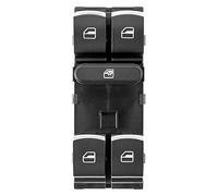 Pulsante Interruttore Finestrino Elettrico Auto Pulsante interruttore alzacristalli elettrico principale/Adatto for SEAT VW Tiguan Jetta Golf MK5 MK6 GTI Rabbit Passat B6 B7 3C Tiguan 5ND959857 Inte