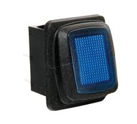 Interruttore impermeabile con led 12/24V blu