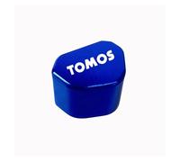 Pulsante interruttore indicatori di direzione per Per Tomos Nitro Arrow Sprint LX Streetmate R A35 Racing TT Accessori Pulsante Interruttore Indicatori Di Direzione Moto In Alluminio CNC(Blue)