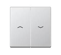 PULSANTE INTERRUTTORE JUNG A595PAL - 5.5 cm larghezza, 5.5 cm altezza