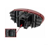Pulsante interruttore lampeggiatore luce di emergenza auto rosso plastica OEM 6554L0 96403778JK Compatibile con 206 per Hatchback per berlina per convertibile per station wagon 1998-2015 facile