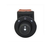 Pulsante Interruttore Specchietto Retrovisore Elet Per Partner 1007 C2 185526 Interruttore Controllo Specchietto Retrovisore Interruttore specchietti pulsante controllo(Brown bottom)