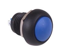 Pulsante Interruttore Stagna Blu 12mm On-Off IP65 SPST HBGQ12B-10Z/J/PA/B